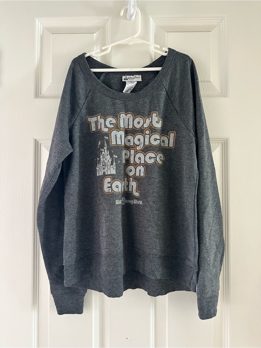 Disney Parks Gray Crewneck Sweatshirt